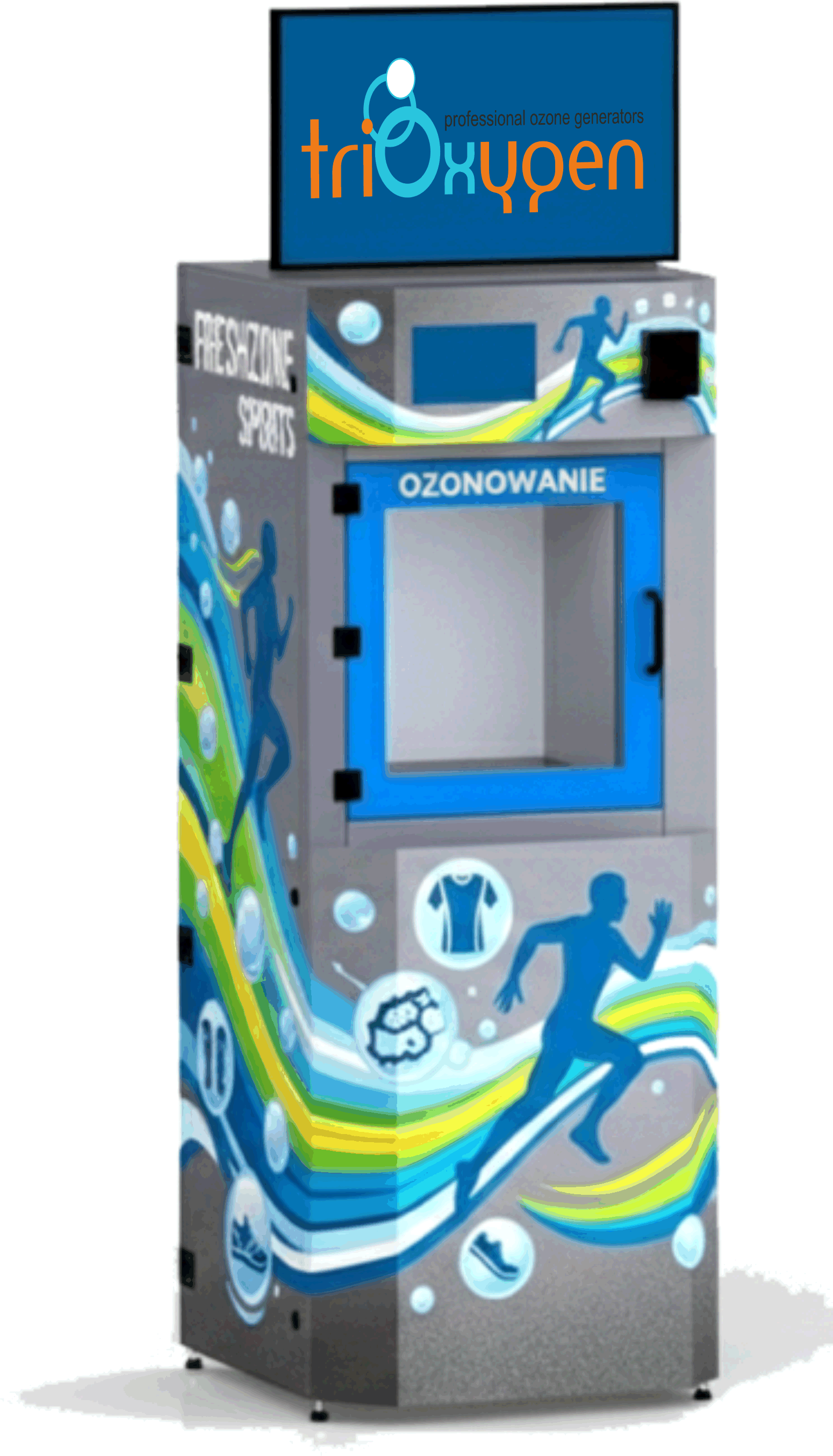 Ozonator do sprzętu sportowego
